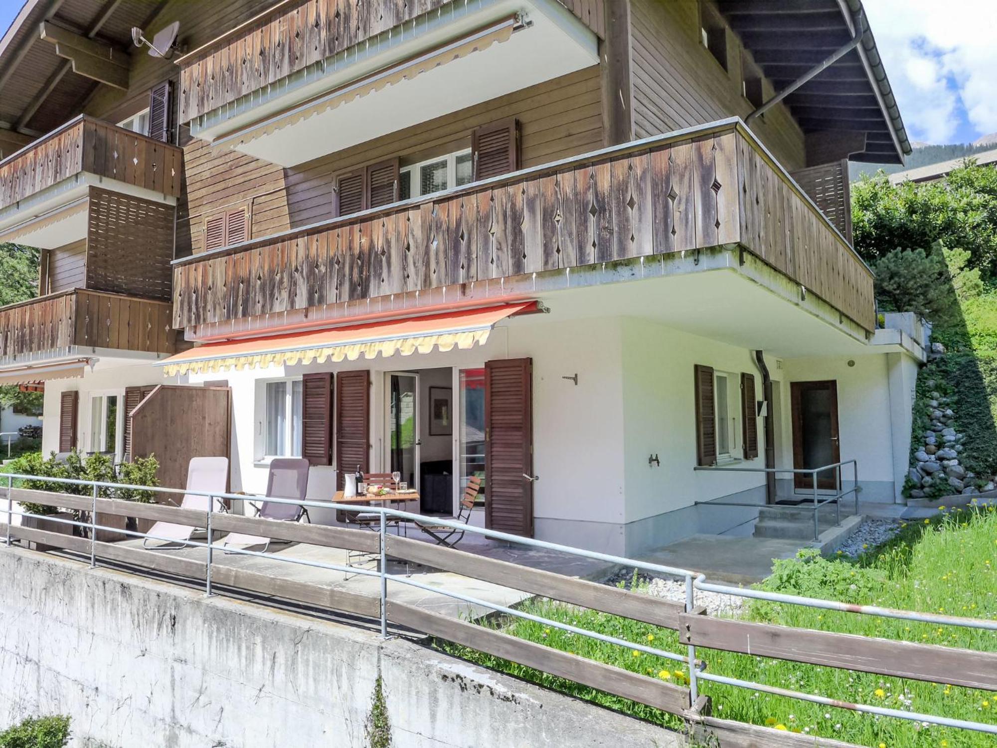 Apartment Chalet Almis-Boedeli-1 By Interhome 格林德瓦 外观 照片