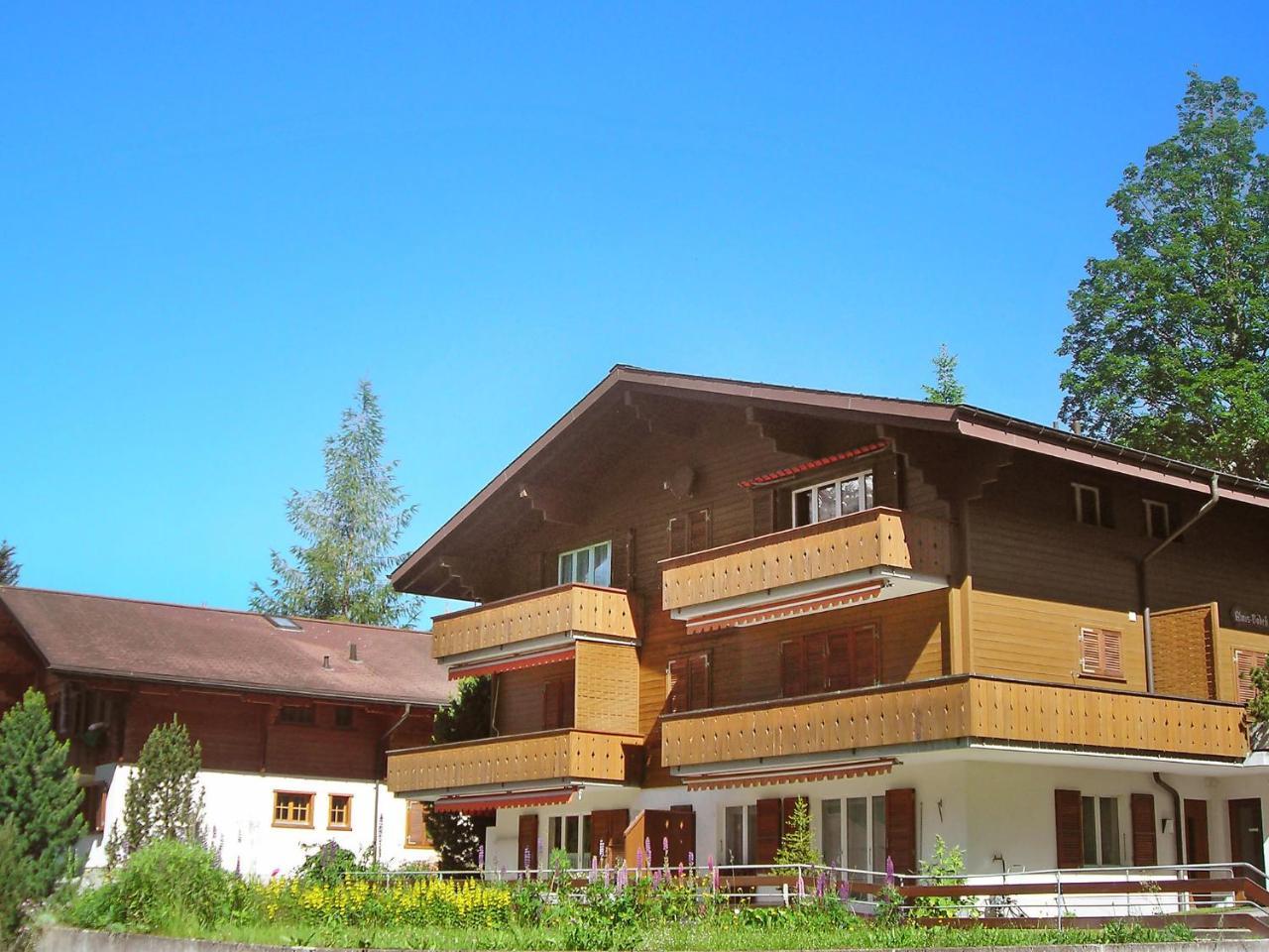 Apartment Chalet Almis-Boedeli-1 By Interhome 格林德瓦 外观 照片